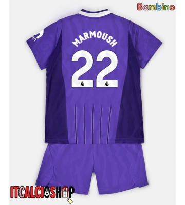 Tottenham Hotspur Omar Marmoush #22 Terza Maglia Bambino 2026-27 Manica Corta (+ Pantaloni corti)